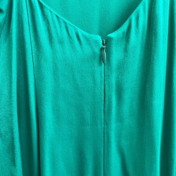 Rachel Zoe Chantelle Fringe Maxi Gown Emerald Vogue Dress! Super Hot! MP $495 - Picture 9 of 10